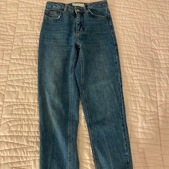 NWOT Topshop Mom Jeans - Picture 5 of 12